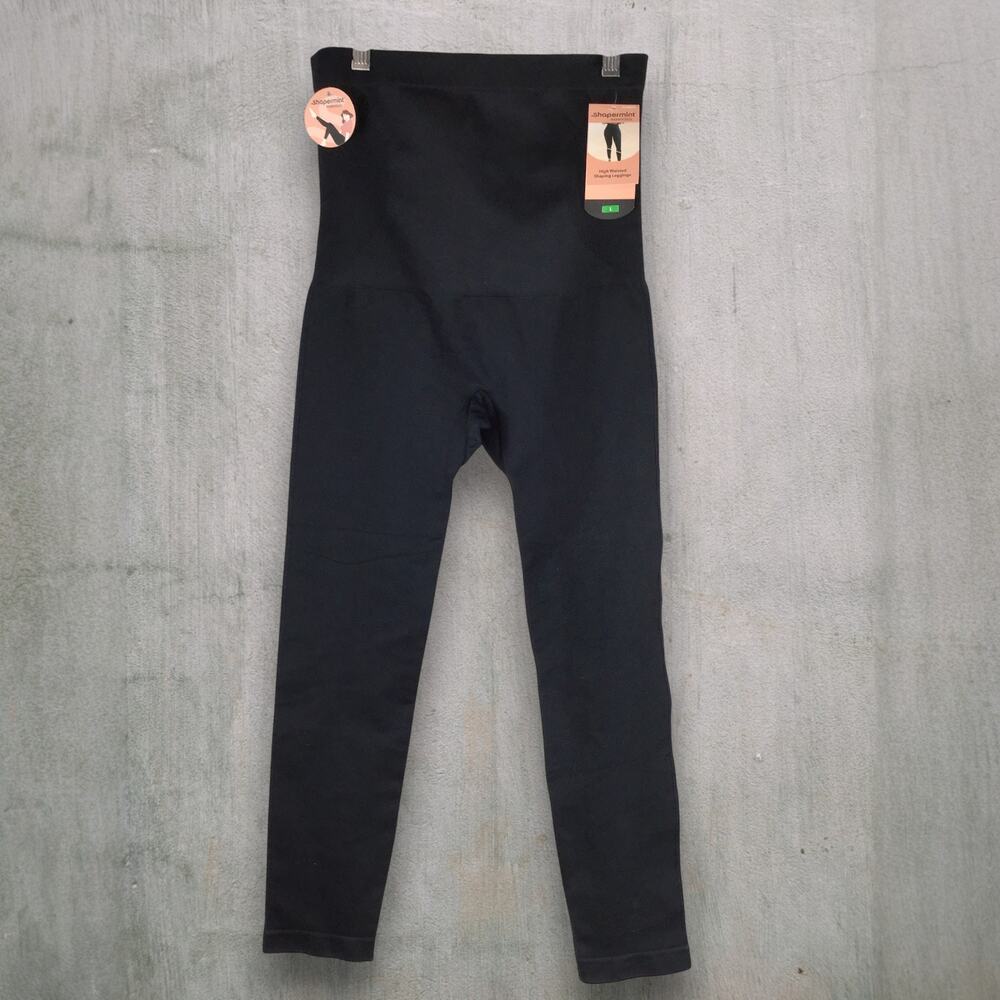 Shapermint Essentials High Waisted Shaping Leggings Black Women’s L NWT Slimming